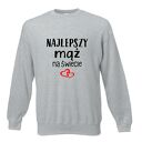 Bluza z nadrukiem dla narzeczonego, męża, prezent mąż, chłopak, urodziny, walentynki