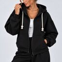 Bluza na zamek suzana czarny