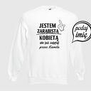 Bluza z nadrukiem dla dziewczyny, kobiety, żony, siostry, prezent, walentynki, dzień