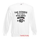 Bluza z nadrukiem dla solenizanta, urodzinowa, rocznica, data, rok, lata, prezent