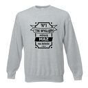 Bluza z nadrukiem dla narzeczonego, męża, prezent mąż, chłopak, urodziny, walentynki