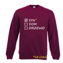Bluza z nadrukiem dla taty, prezent najlepszy, urodziny tatusia, święta, od dzieci