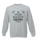 Bluza z nadrukiem dla narzeczonego, męża, prezent mąż, chłopak, urodziny, walentynki
