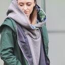 Oversize bluza hoodie ogromny kaptur monstera xs