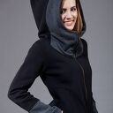 Bluza Saloni Long z kapturem