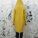 Bluza-Sukienka Tunika Saloni Mix z Kapturem i Kieszeniami
