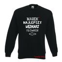 Bluza z nadrukiem dla wędkarza, prezent najlepszy wędkarz, wędkarstwo, łowienie