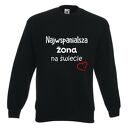 Bluza z nadrukiem dla narzeczonej, żony, prezent, urodziny, święta, najlepsza