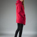 Asymetryczna bluza Ashmita z kapturem i zamkiem - NavahoClothing