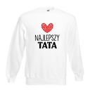 Bluza z nadrukiem dla taty, prezent najlepszy, urodziny tatusia, święta, od dzieci