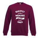 Bluza z nadrukiem dla wędkarza, prezent najlepszy wędkarz, wędkarstwo, łowienie