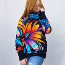 BLUZA DAMSKA z kominem HYPNOTIC