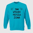 Bluza z nadrukiem dla dziewczyny, kobiety, żony, siostry, prezent, walentynki, dzień