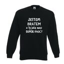 Bluza z nadrukiem dla brata, prezent najlepszy brat, urodziny brother, święta