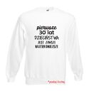 Bluza z nadrukiem dla narzeczonego, męża, prezent mąż, chłopak, urodziny, walentynki