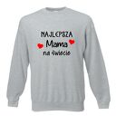 Bluza z nadrukiem dla mamy, prezent mamusi, urodziny, święta, najlepsza, będę