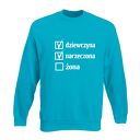 Bluza z nadrukiem dla narzeczonej, żony, prezent, urodziny, święta, najlepsza