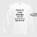 bluza z nadrukiem dla chłopaka, faceta, narzeczonego, męża, prezent, walentynki