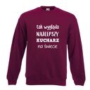 Bluza z nadrukiem, prezent najlepsza kucharka, urodziny, restauracja, gastronomia