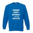 Bluza z nadrukiem dla wędkarza, prezent najlepszy wędkarz, wędkarstwo, łowienie