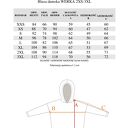 Bluza damska WERKA Kolorowa Monstera z kapturem (handmade)