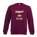 Bluza z nadrukiem dla brata, prezent najlepszy brat, urodziny brother, święta