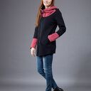 Bluza Saloni Long z kapturem