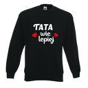 Bluza z nadrukiem dla taty, prezent najlepszy, urodziny tatusia, święta, od dzieci