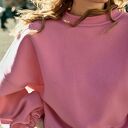 Barbie Tingz / bluza z obszernymi rękawami - oversize w Barbie Pink