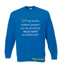 Bluza z nadrukiem dla taty, prezent najlepszy, urodziny tatusia, święta, od dzieci