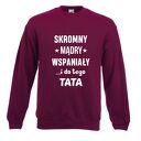 Bluza z nadrukiem dla taty, prezent najlepszy, urodziny tatusia, święta, od dzieci