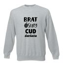 Bluza z nadrukiem dla brata, prezent najlepszy brat, urodziny brother, święta