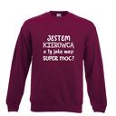 Bluza z nadrukiem dla kierowcy, prezent do pracy, urodziny, święta, tir, tirowiec