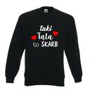 Bluza z nadrukiem dla taty, prezent najlepszy, urodziny tatusia, święta, od dzieci