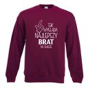 Bluza z nadrukiem dla brata, prezent najlepszy brat, urodziny brother, święta