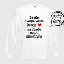bluza z nadrukiem dla chłopaka, faceta, mężczyzny, męża, niego, prezent