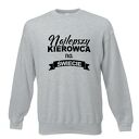 Bluza z nadrukiem dla kierowcy, prezent do pracy, urodziny, święta, tir, tirowiec