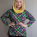 Bluza damska KOLOROWA PLECIONKA