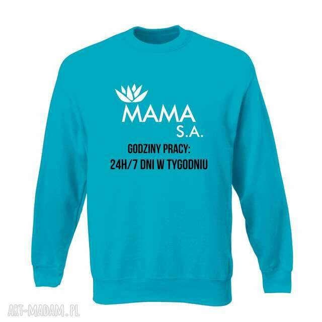 Bluza z nadrukiem dla mamy, prezent mamusi, urodziny, święta, najlepsza MAMA, będę mamą,przyszła mom