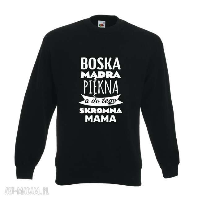 Bluza z nadrukiem dla mamy, prezent mamusi, urodziny, święta, najlepsza MAMA, będę mamą,przyszła mom