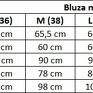 Bluza z szerokim kominem, T255, zielona - bawełniana komin