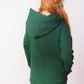 bluzy: damska Zielona butelka - moda wygoda