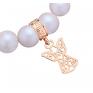 Sotho pomysł na świąteczne prezenty perły perłowa bransoletka z pereł swarovski® crystal aniołek