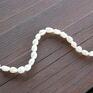 bransoletka perły naturalne w srebrze srebrne