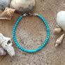 Reveal letnia bransoletka z magnezytem - ocean blue z biżuteria z kamieniami