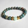 turkus set zircon, african turquoise&mouse jade jadeity