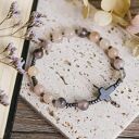 Różaniec na rękę | Bransoletka różańcowa | Jadeit