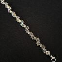 Delikatna bransoletka "Black Diamond" z kryształów Preciosa