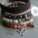 Nude and brown set