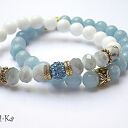 LIGHT BLUE, GREY AND WHITE DUO